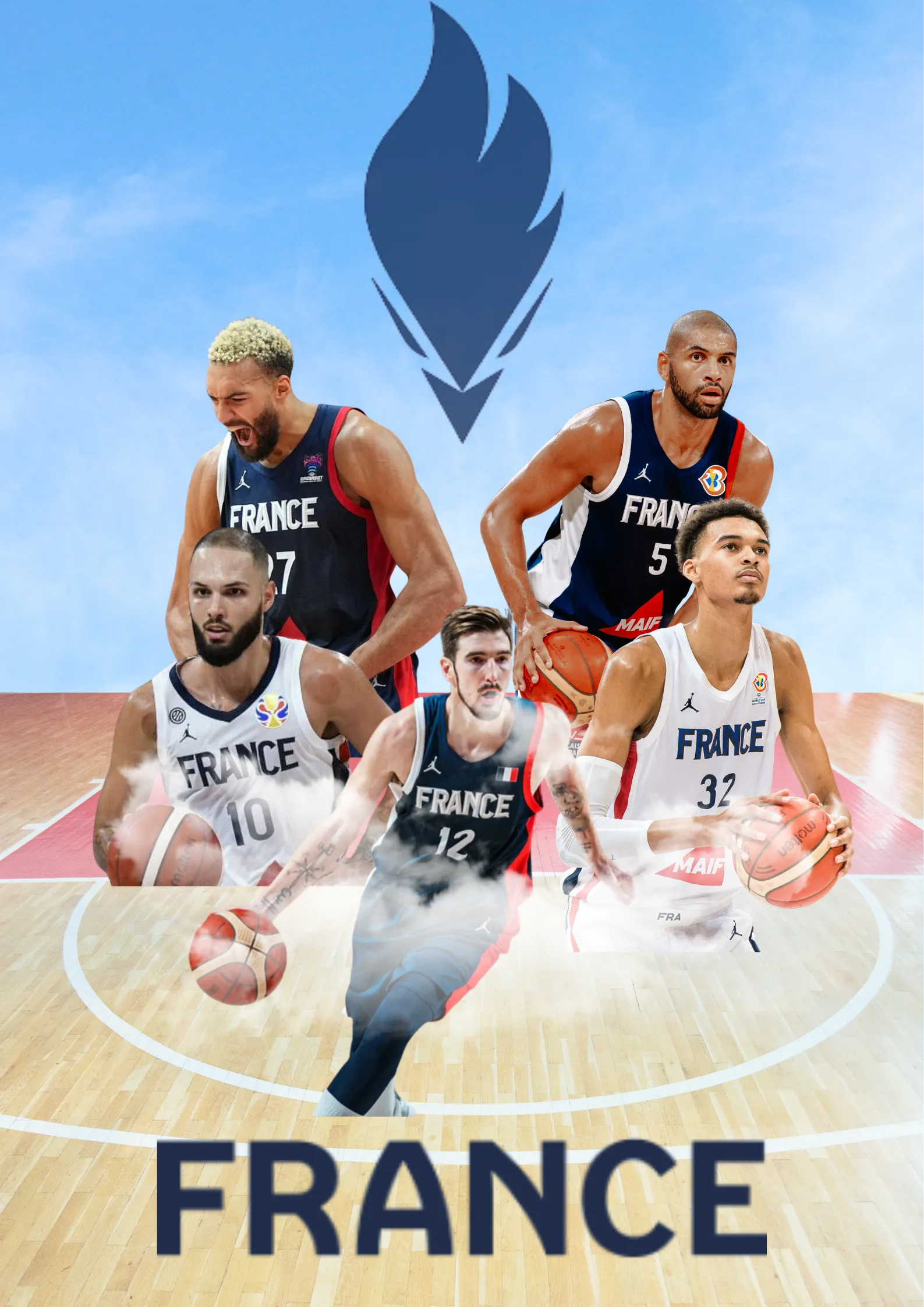 Affiche French Team